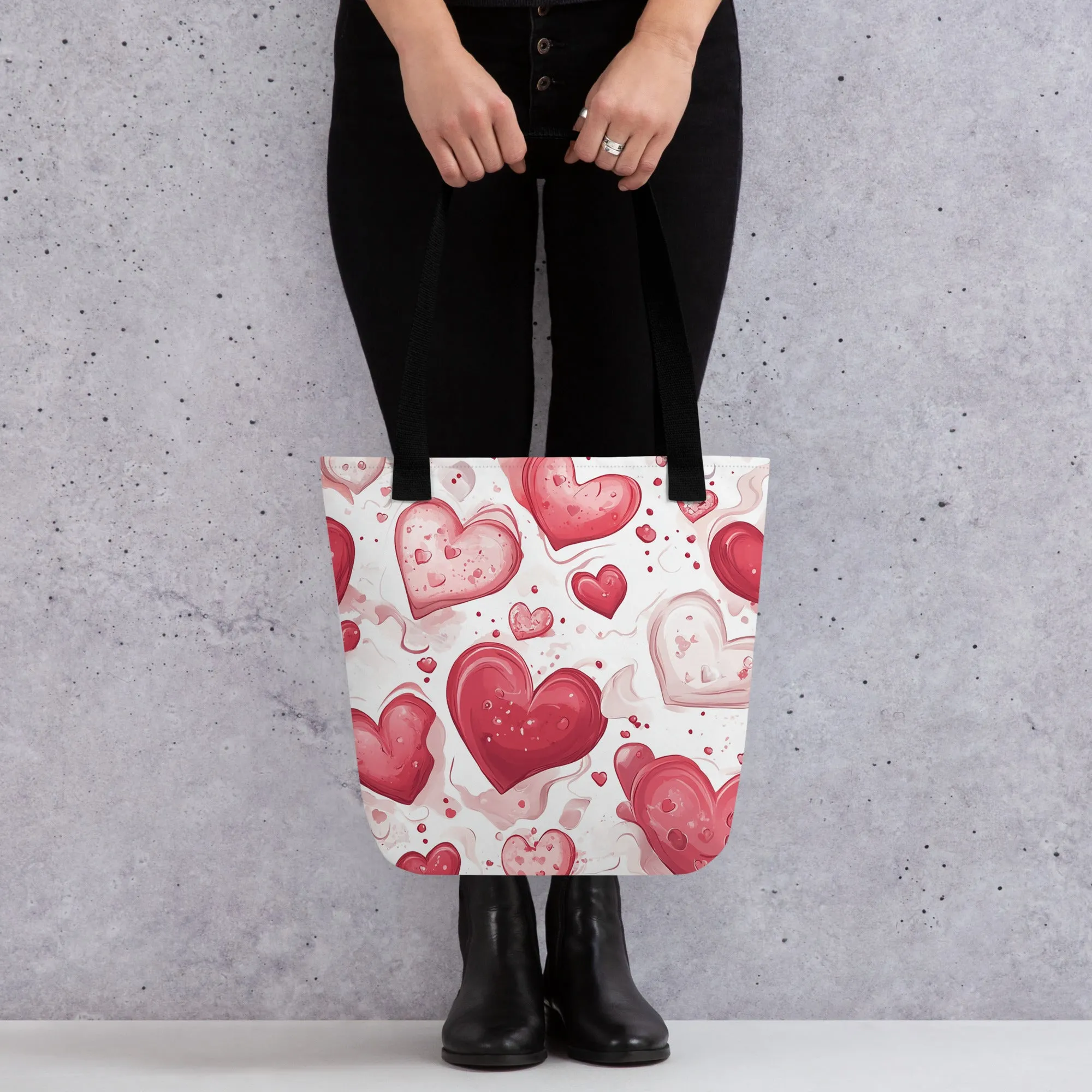 Swirling Hearts - Tote Bag