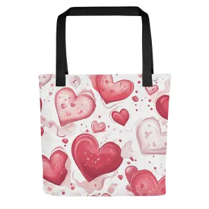 Swirling Hearts - Tote Bag