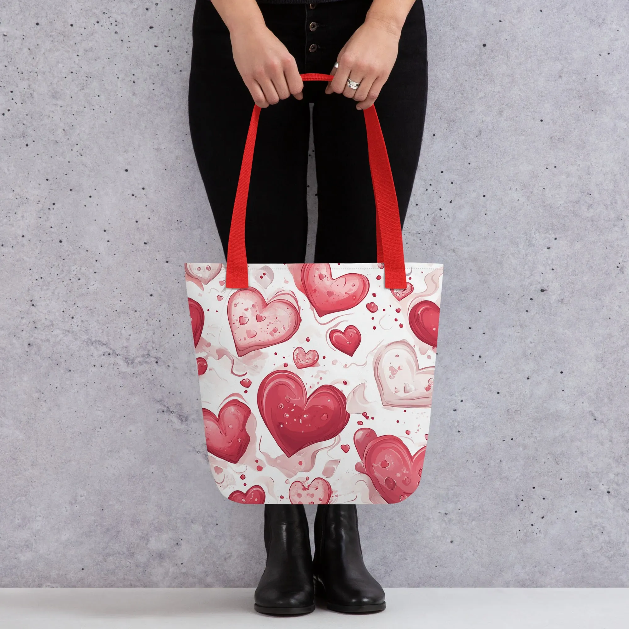 Swirling Hearts - Tote Bag
