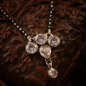 Taaj Silver Mangalsutra By Moha