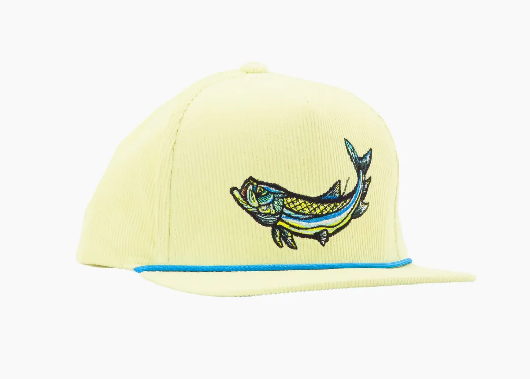 Tarpon - Flat Brim Corduroy Hat