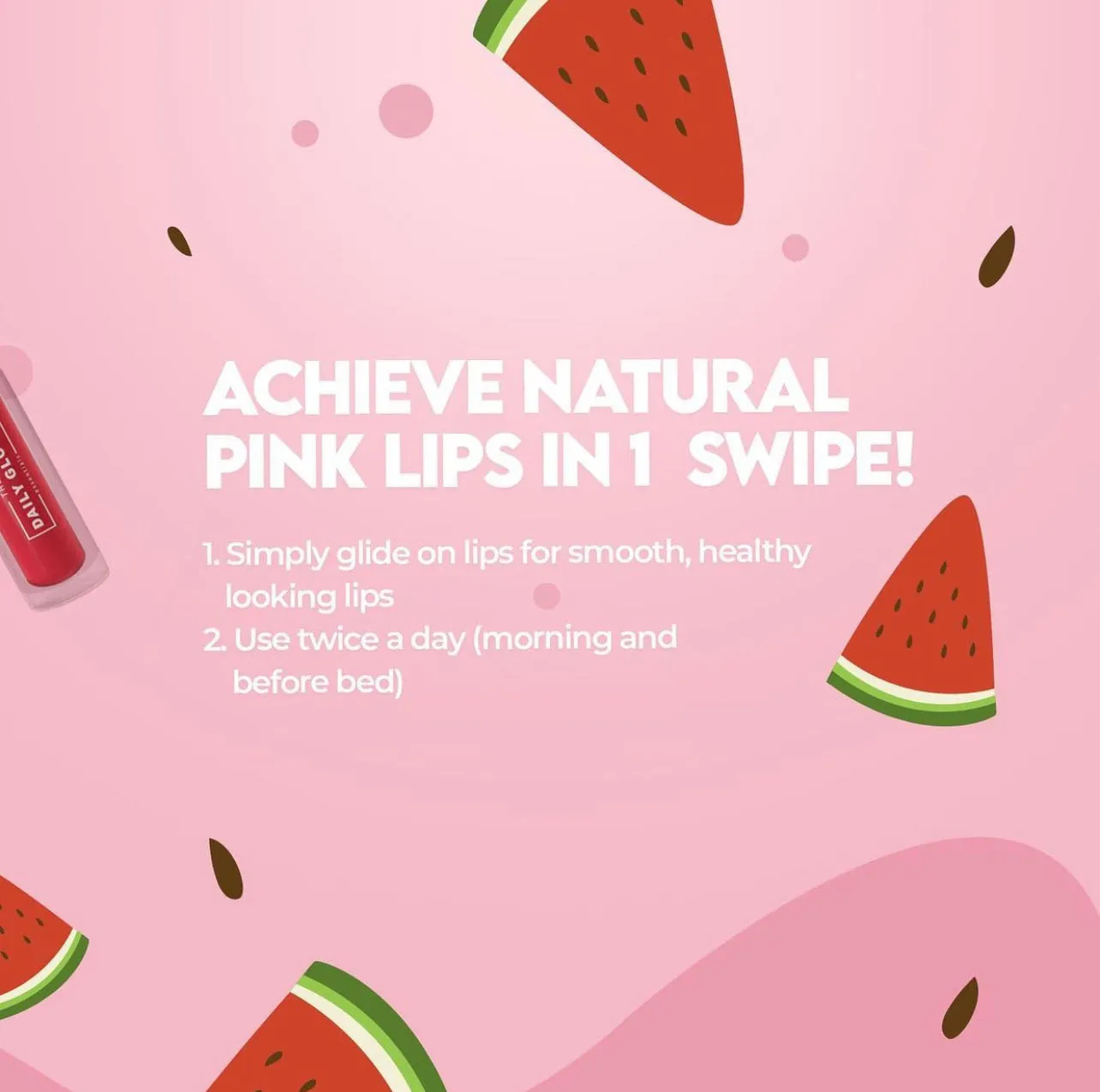 The Daily Glow Watermelon Lip Oil