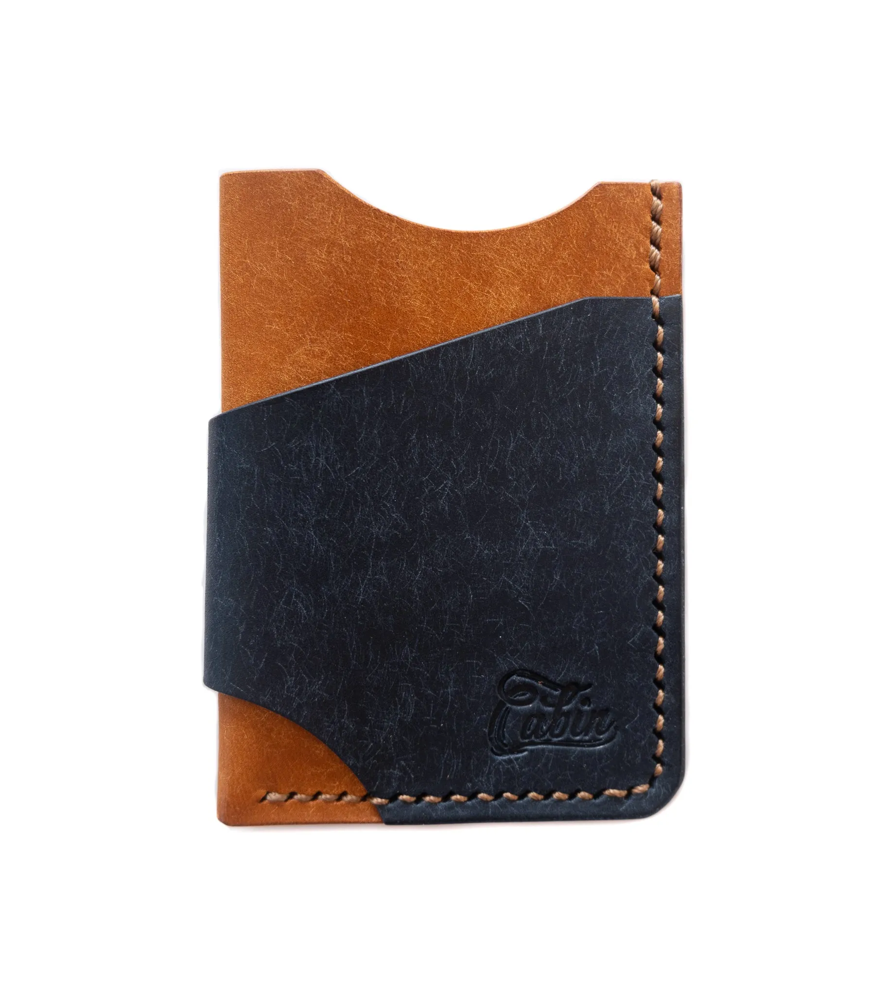 The James Wallet - Blue and Cognac Pueblo