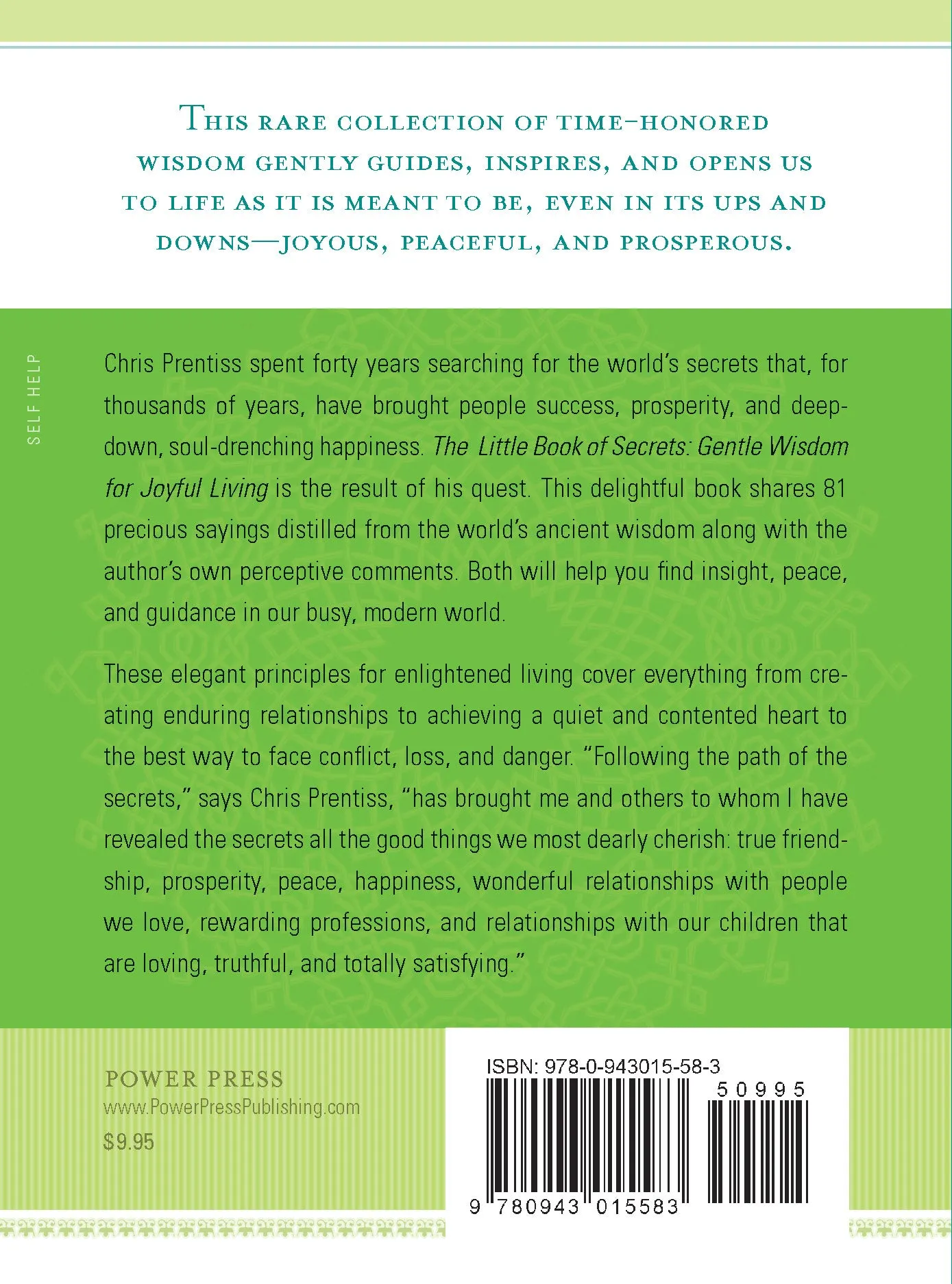 The Little Book of Secrets: Gentle Wisdom for Joyful Living