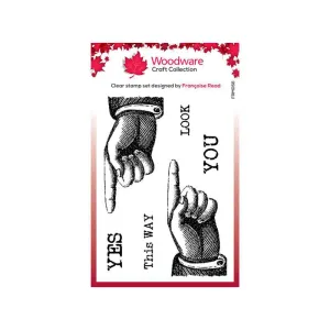 This Way 3x4” Clear Stamp FRM056
