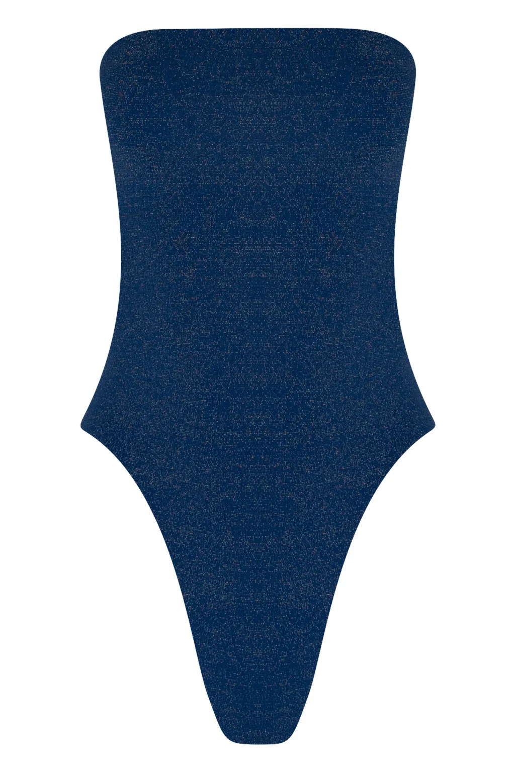 Tube One Piece Swimsuit - Abyss shimmer