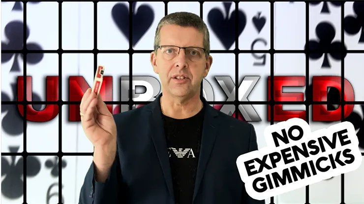 Unboxed Red (Gimmicks and Online Instructions) by Mark Traversoni