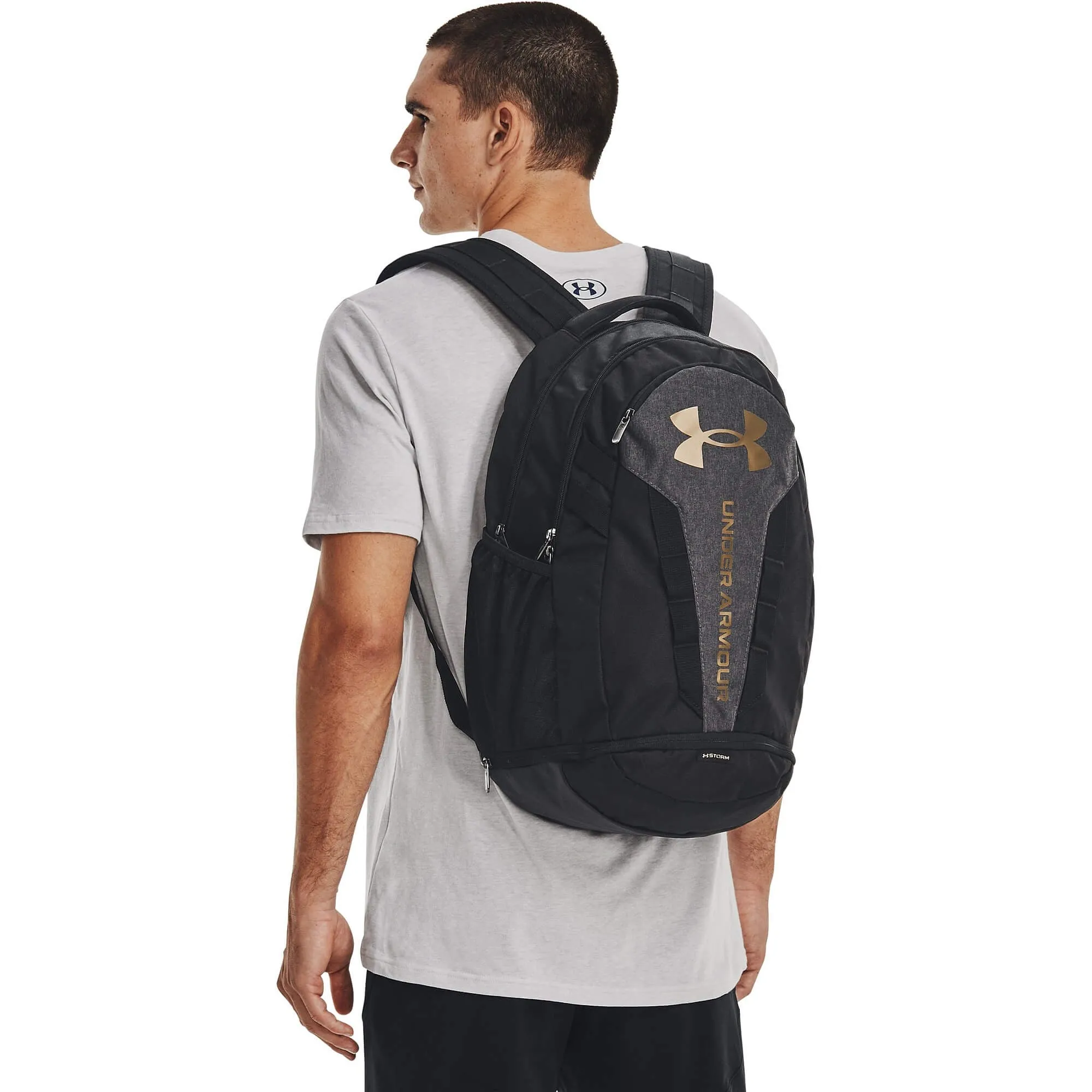 Under Armour UA Hustle 5.0 Backpack Black / Black Medium Heather