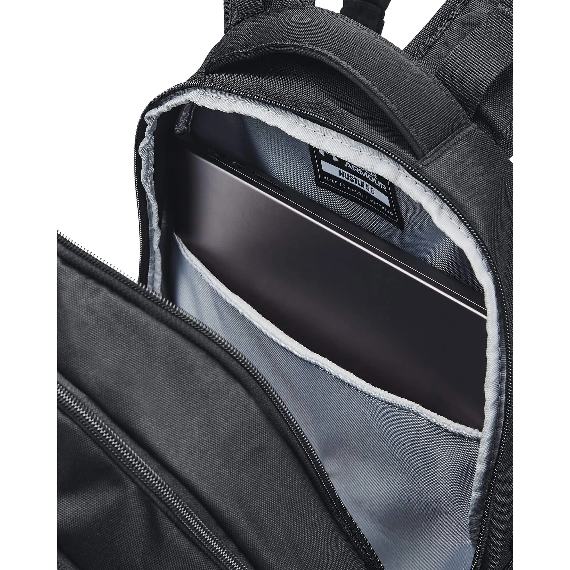 Under Armour UA Hustle 5.0 Backpack Black / Black Medium Heather