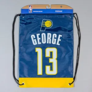 Vak Gymsack NBA Indiana Pacers - Paul George Nr.13 Drawstring Backpack modrý
