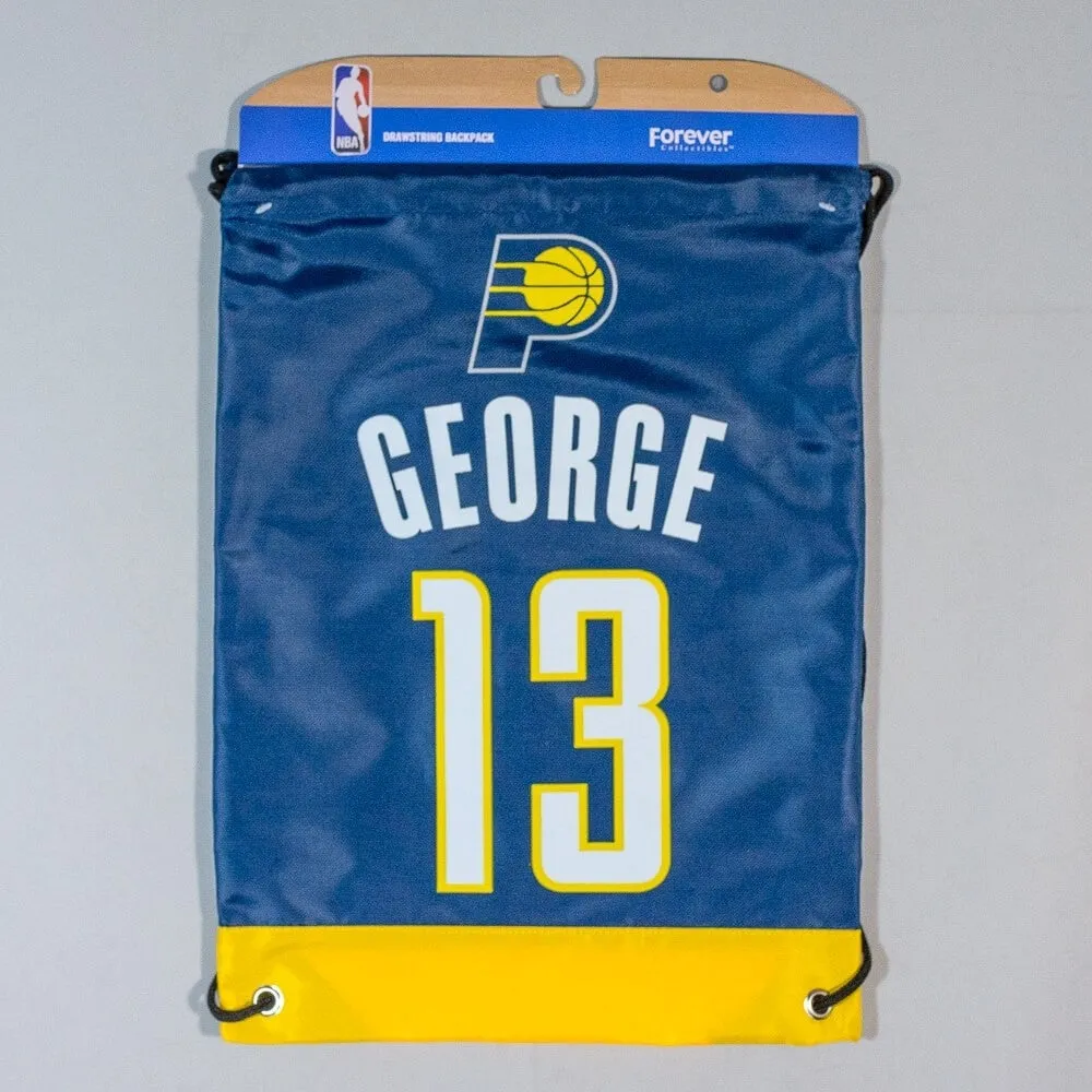 Vak Gymsack NBA Indiana Pacers - Paul George Nr.13 Drawstring Backpack modrý