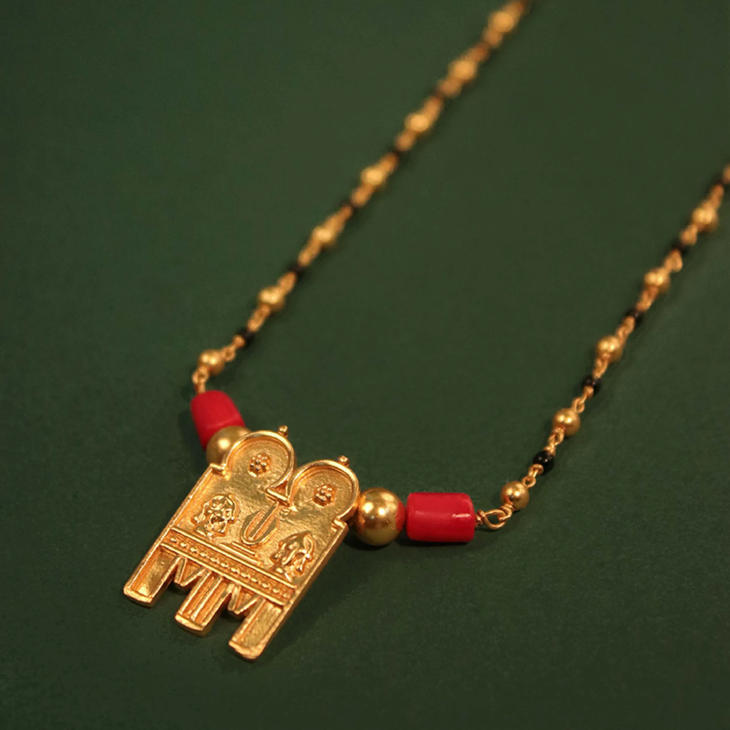 Venkatesh Taali Mangalsutra (Gold Plated) by MOHA
