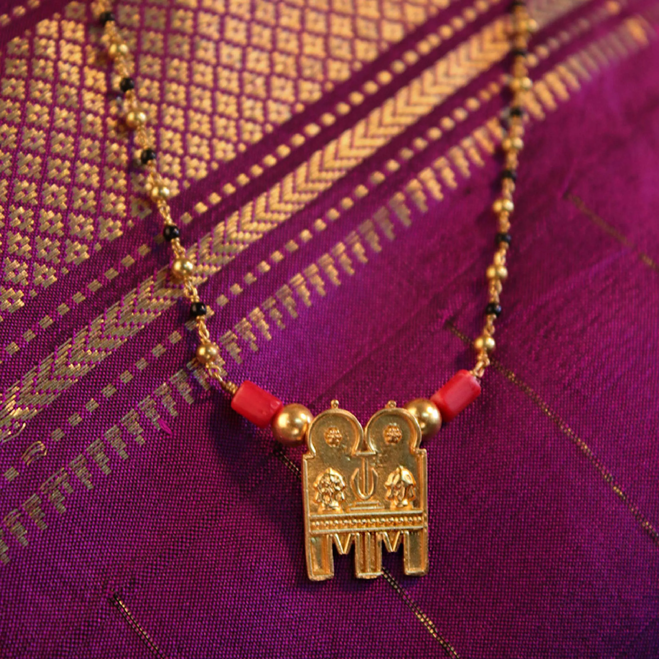 Venkatesh Taali Mangalsutra (Gold Plated) by MOHA