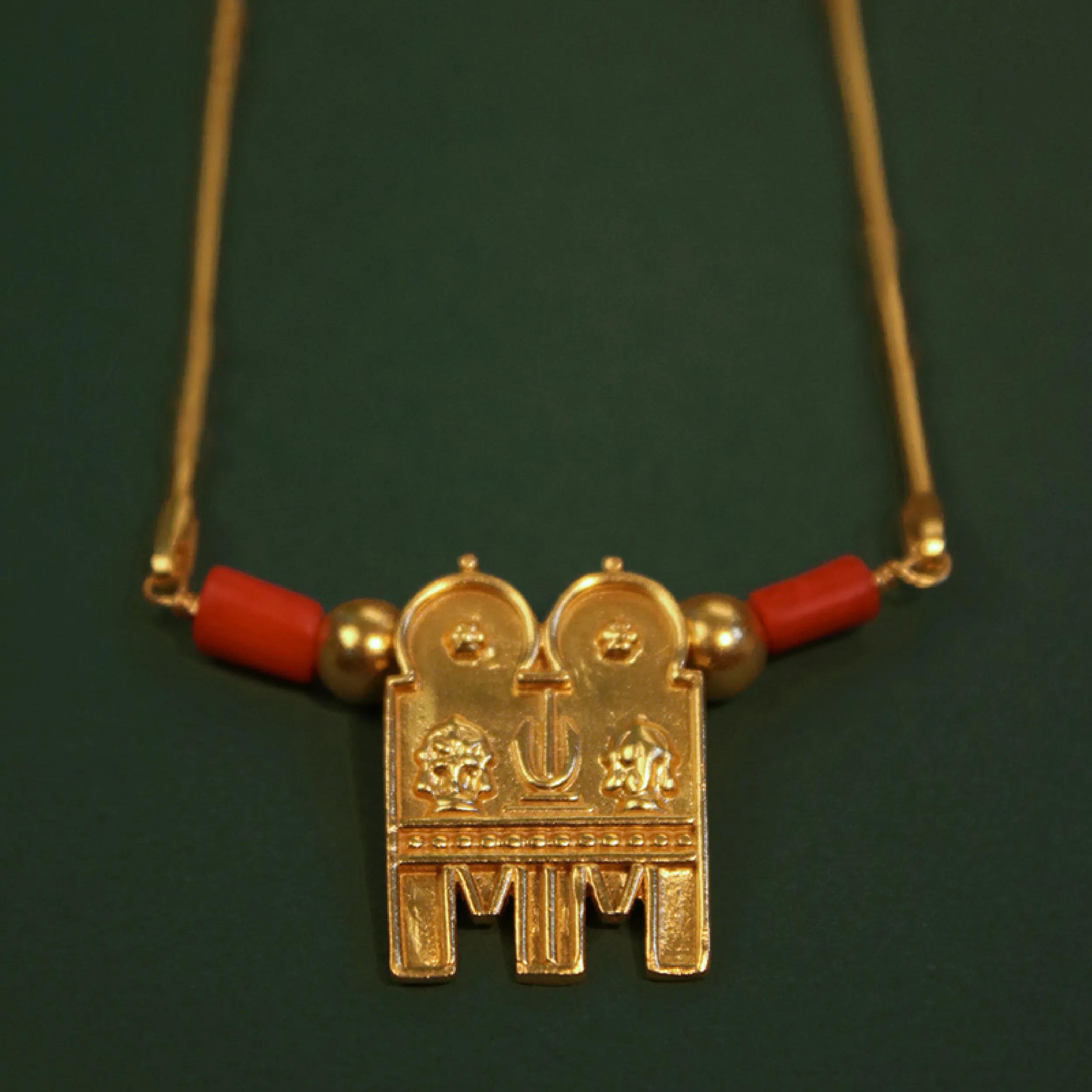 Venkatesh Taali Silver Chain (Gold Plated) by MOHA