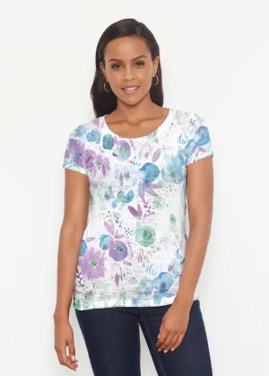 Violet (16228) ~ Short Sleeve Scoop Shirt