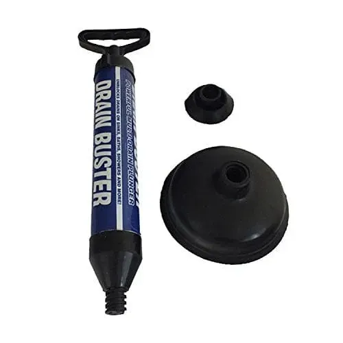 Voche® 3Pc Drain Buster Suction Plunger Drain Unblocker   2 Flexible Brushes Set