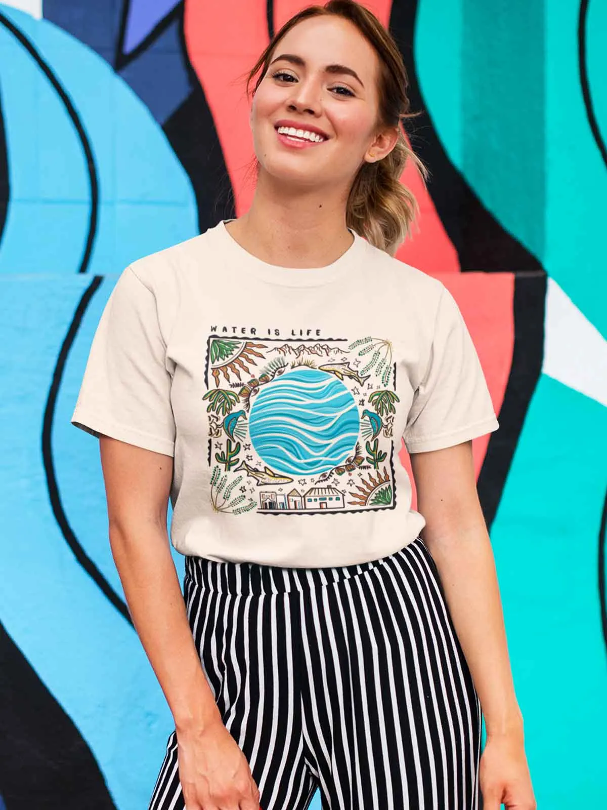 Water is Life | Printed T shirt