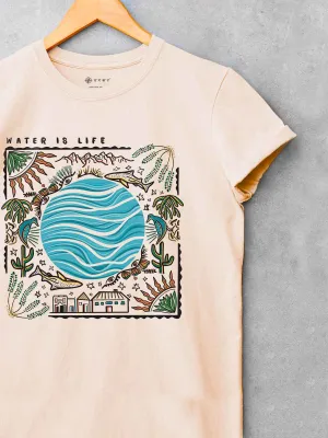 Water is Life | Printed T shirt