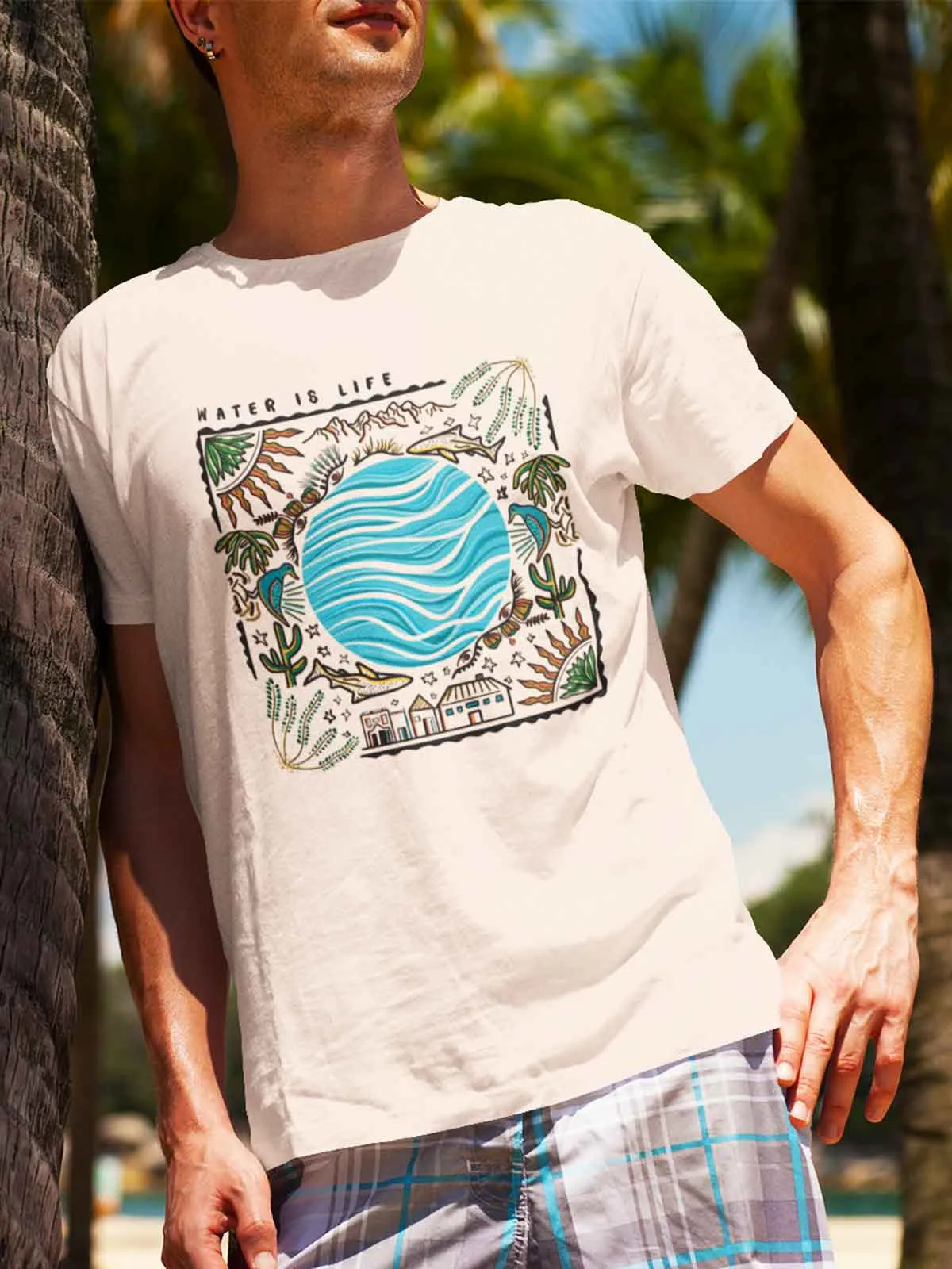 Water is Life | Printed T shirt