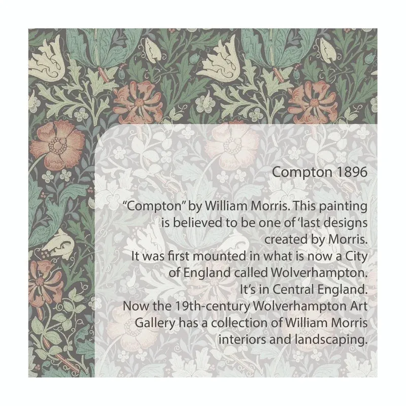 William Morris - Compton Earrings by Moha