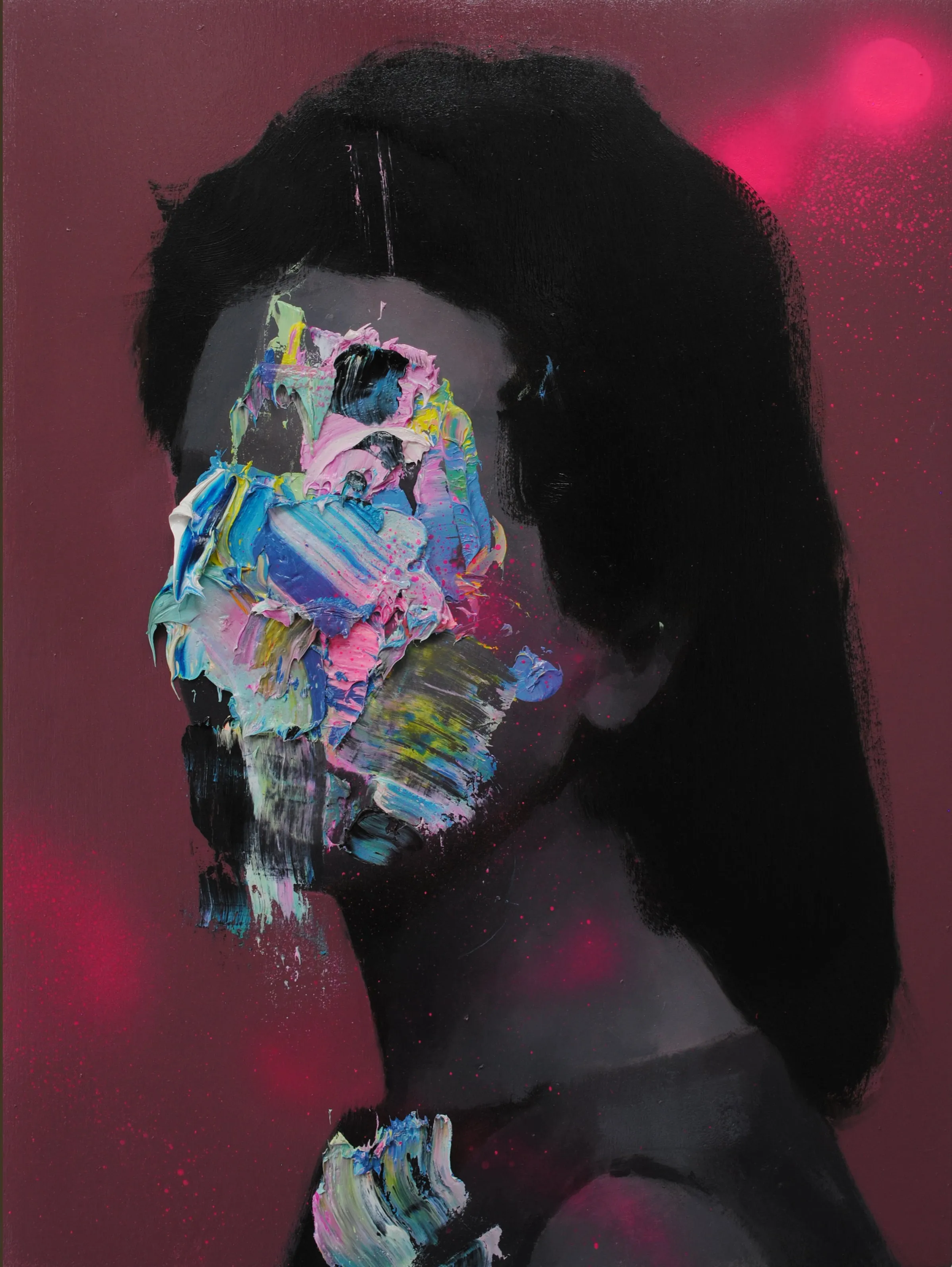 Woman in Pink