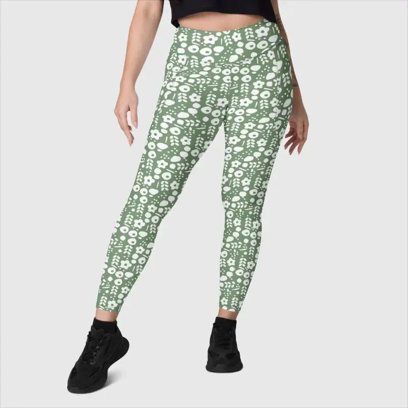 Women’s Leggings with Side Pockets High Waist Support