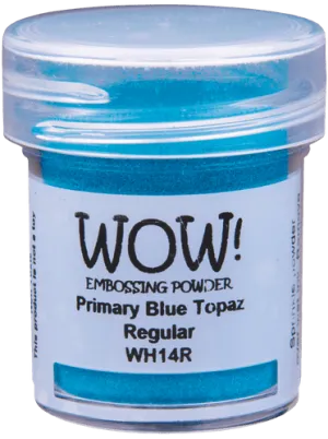 Wow Primary Blue Topaz Regular Embossing Powder