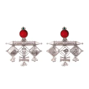Yogini Silver Earring by MOHA