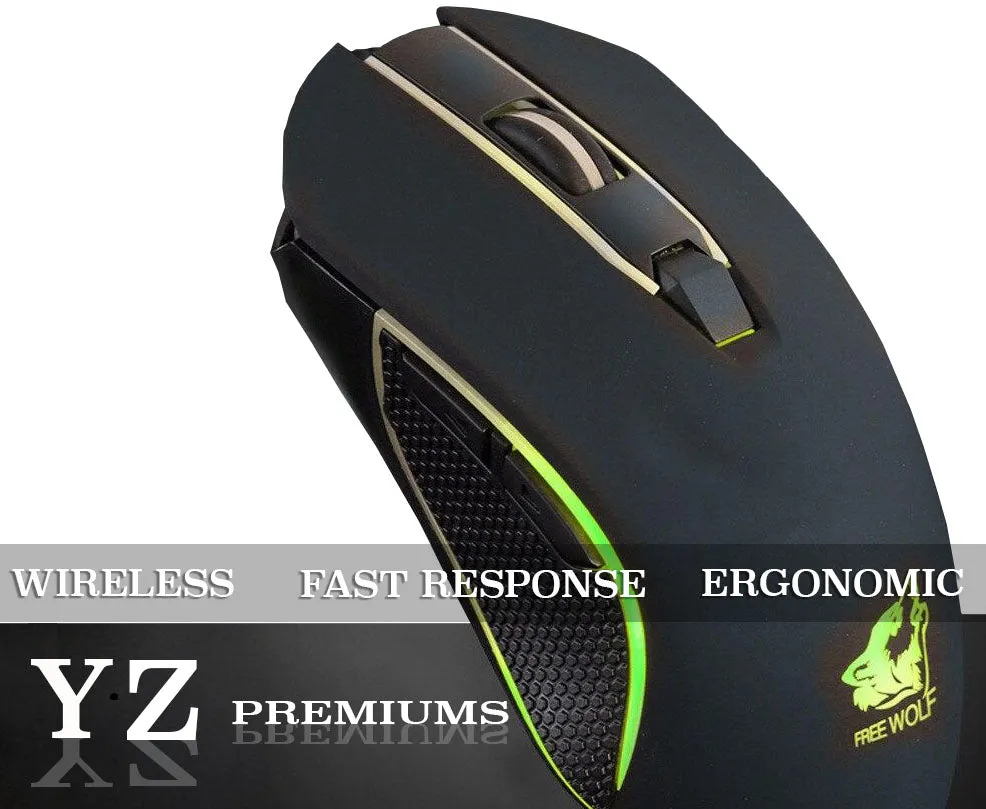 YZ Premiums | Superlight Series | Wireless Gaming Mouse | Rest & Play Ergonomic