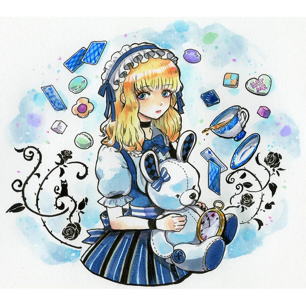 ZIG Cartoonist MANGAKA FLEXIBLE FINE ブラック (CNMF-010)