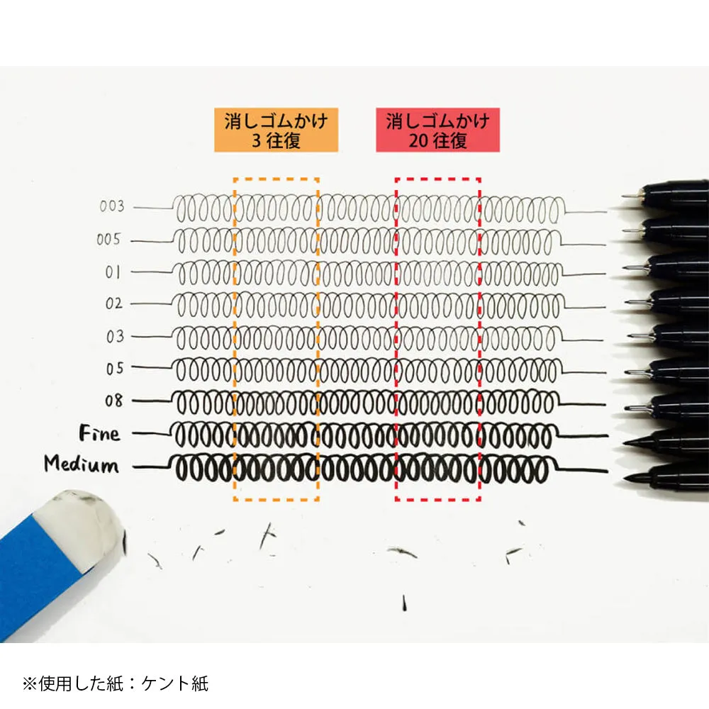 ZIG Cartoonist MANGAKA FLEXIBLE FINE ブラック (CNMF-010)