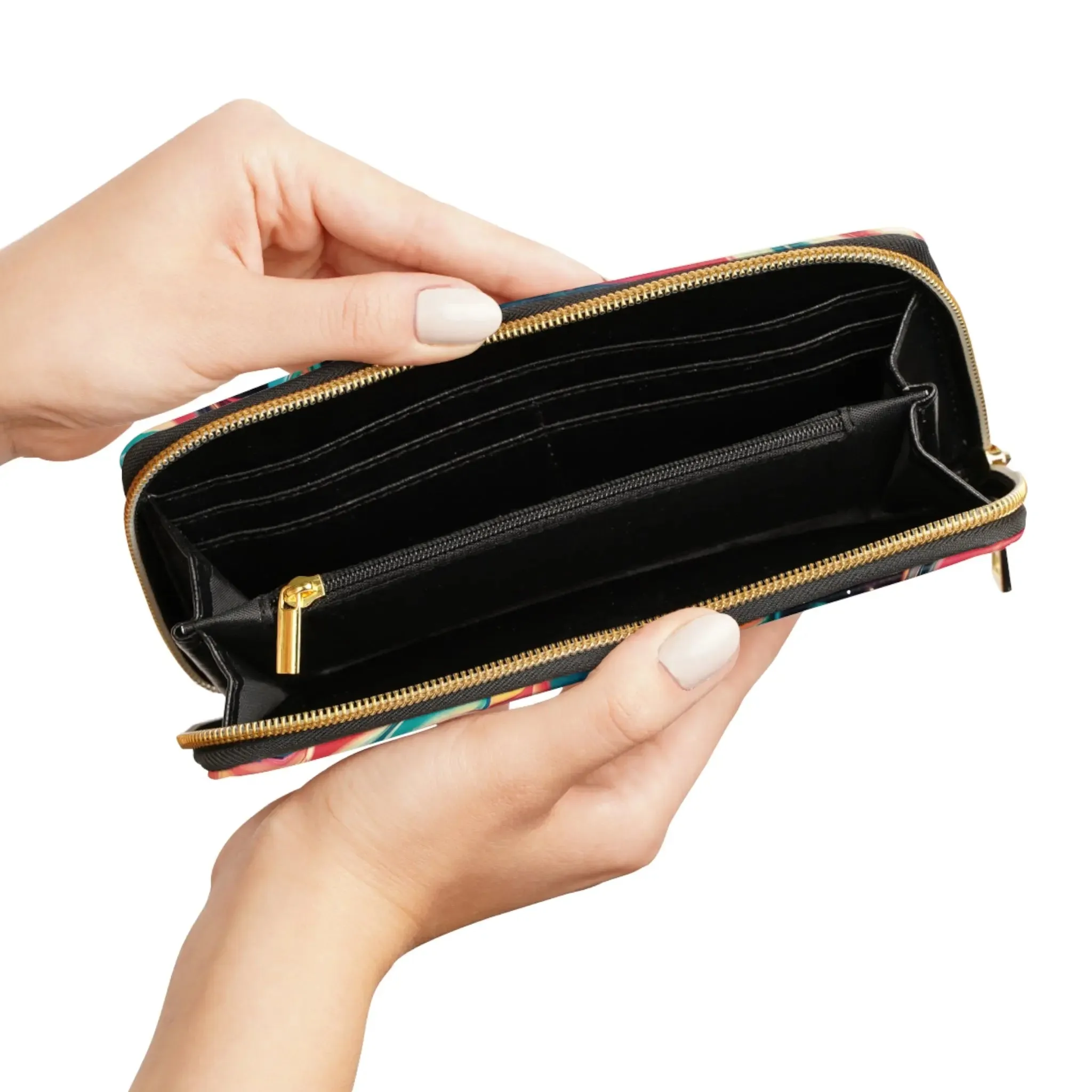 Zipper Wallet Celestial Splash