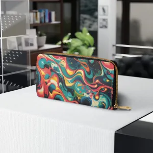 Zipper Wallet Celestial Splash